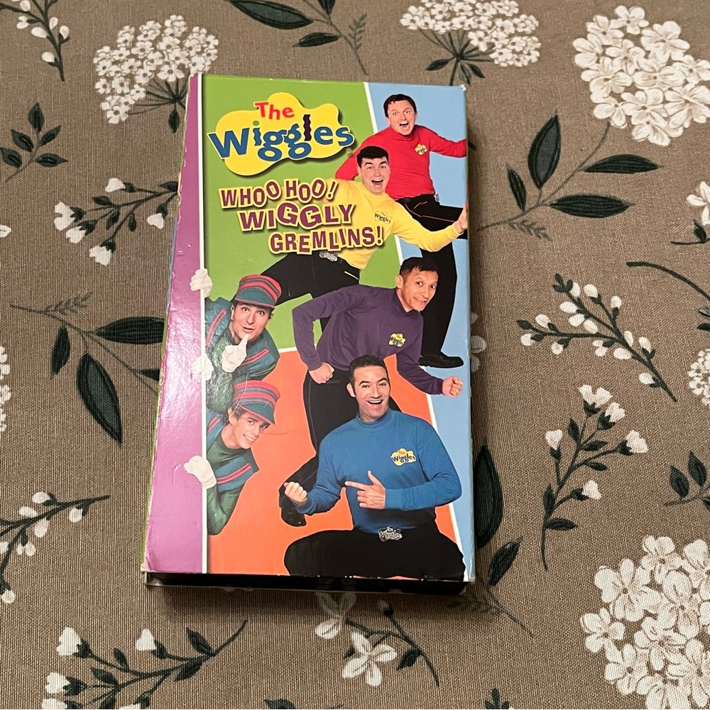 The Wiggles Whoo Hoo Wiggly Gremlins VHS Tape 2004 Kids Cartoon Slip Sleeve Rare